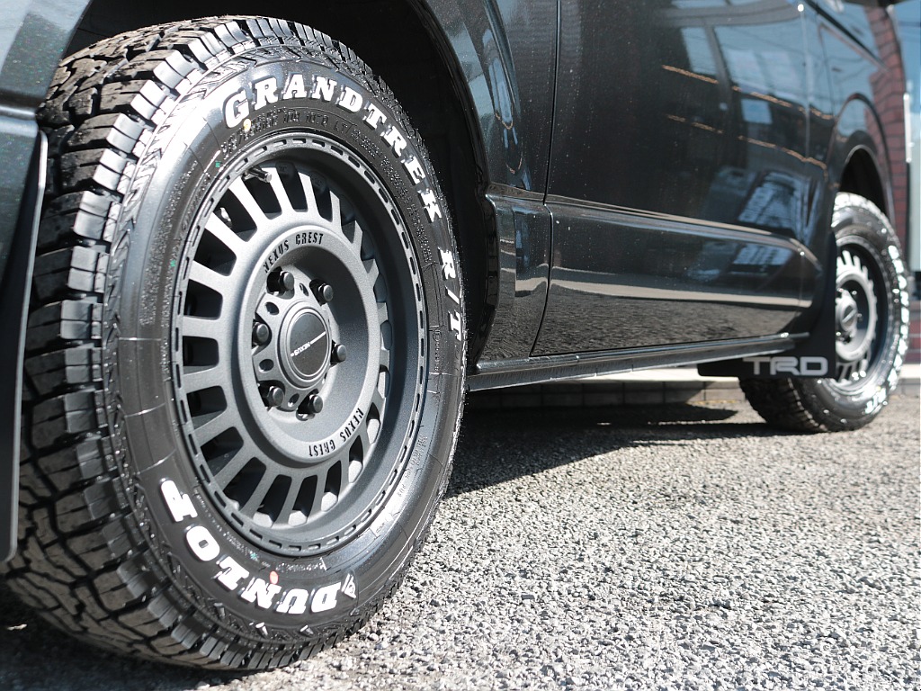 NT-1 16インチアルミホイール×グラントレックR/Tタイヤ☆