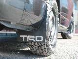 TRDマッドフラップも装着済み☆