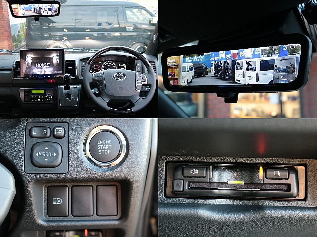 デジタルインナーミラーやプッシュスタート搭載☆