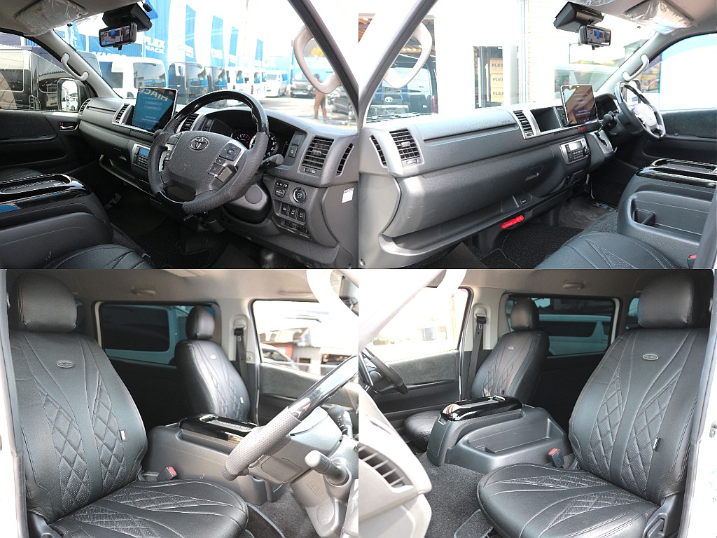 全席ダイヤキルトシートカバーを新品装着☆