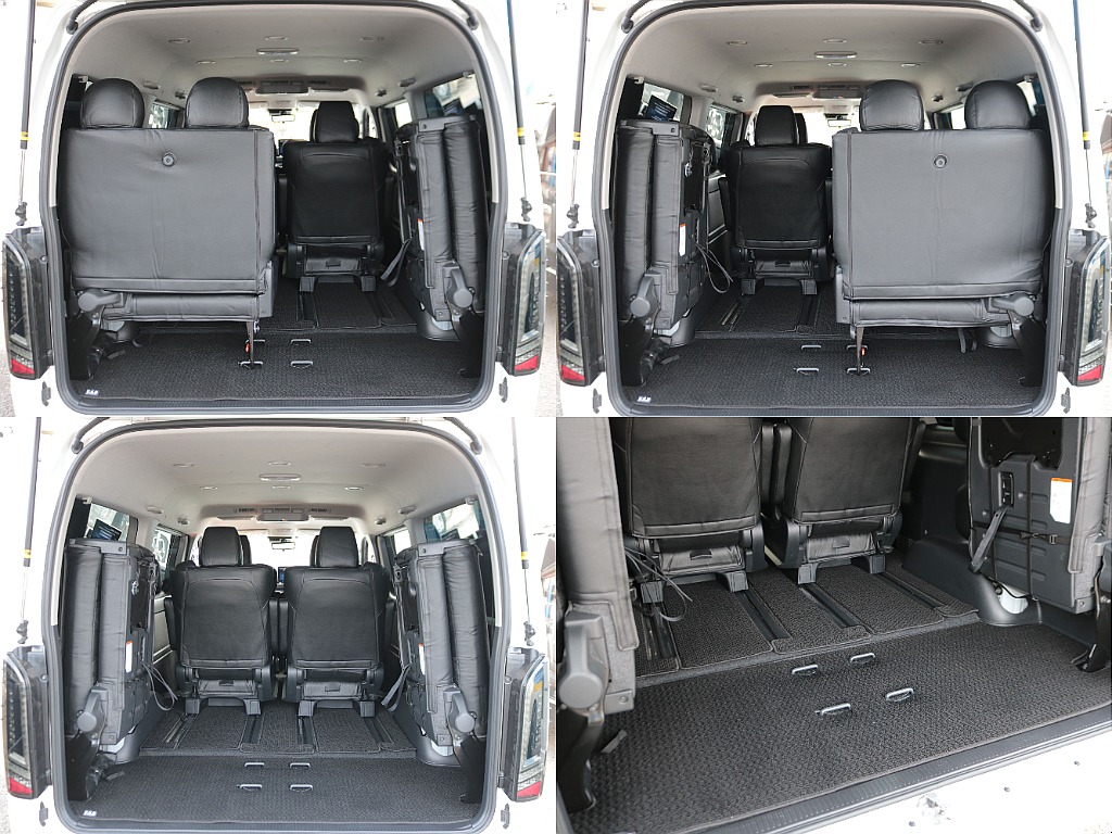 広々ラゲージスペースも確保可能☆