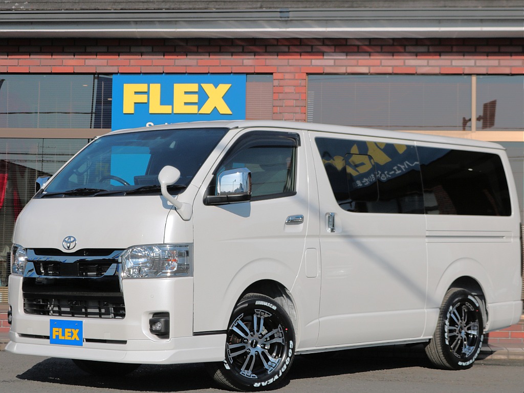 【登録済未使用車】ディーゼル2WD！！大人気11インチナビ！FLEXカスタム！車中泊可能ベット付！【全国ご納車OK】