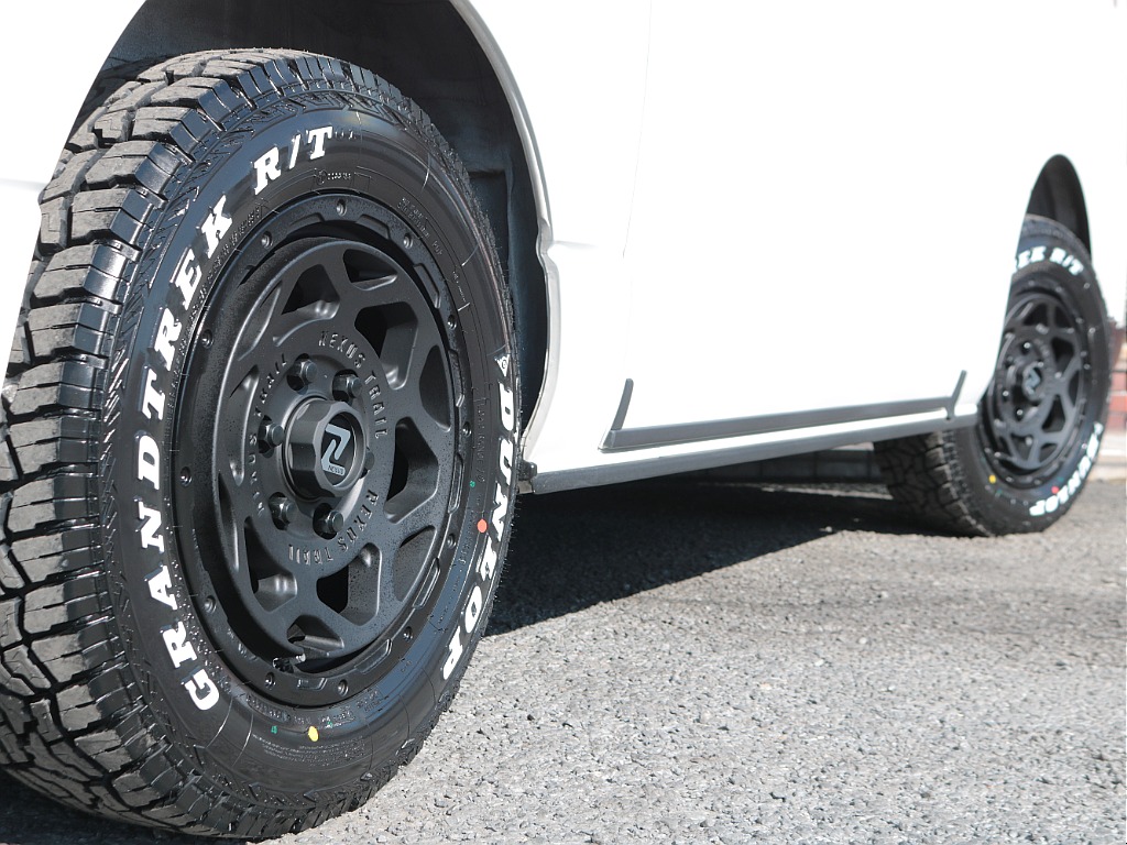 NT-1 16インチアルミホイール×グラントレックR/Tタイヤ☆