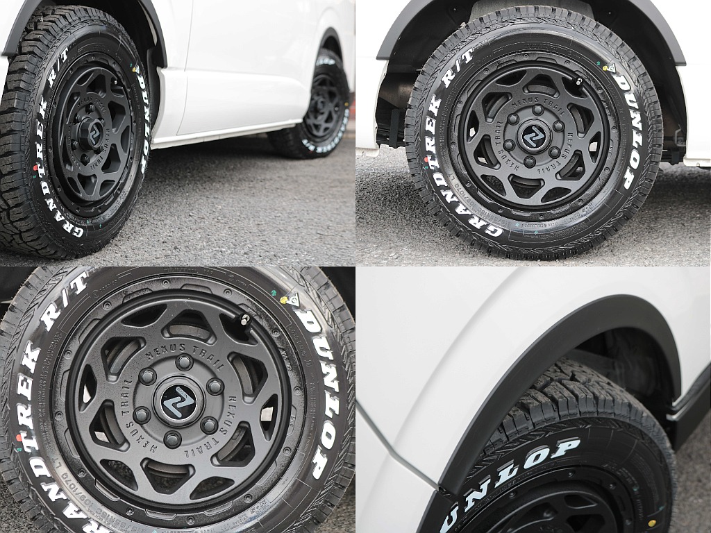 NT-1 16インチアルミホイール×グラントレックR/Tタイヤ☆