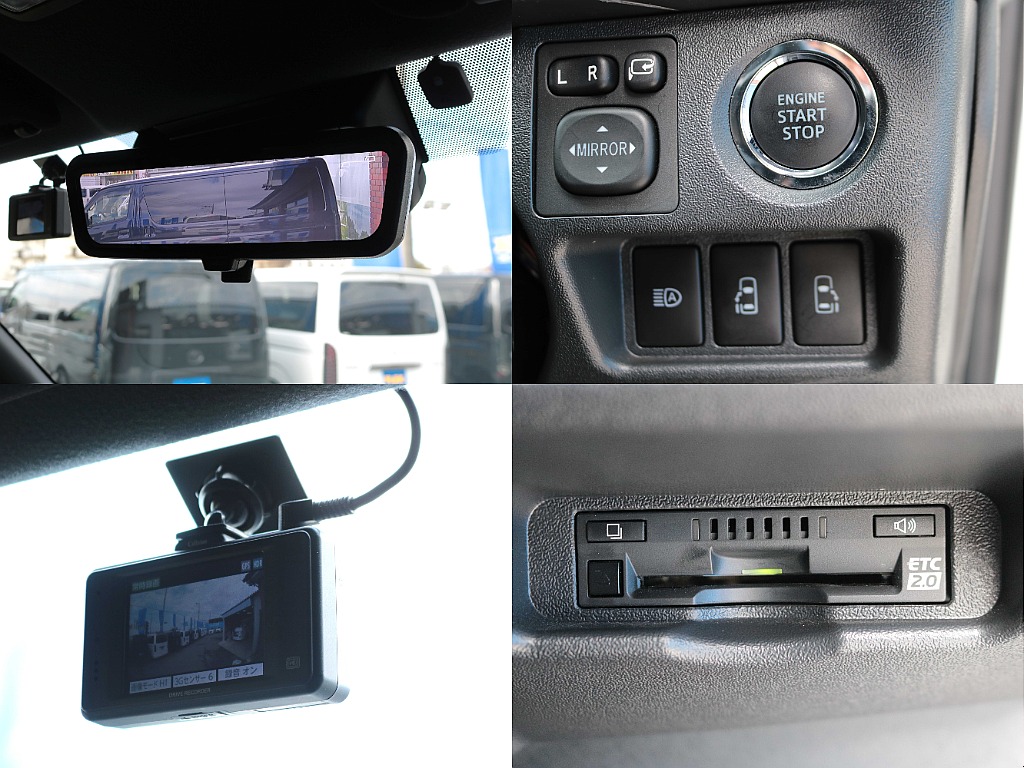 デジタルインナーミラーやドライブレコーダー装着済み☆