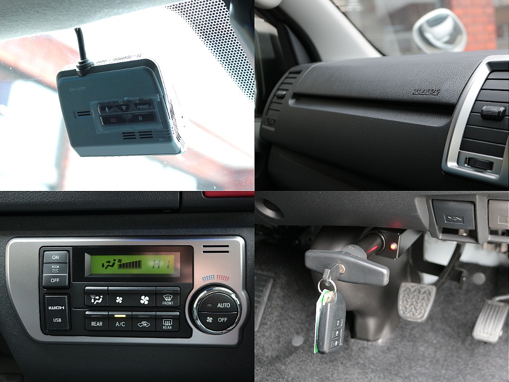 ナビ連動ドライブレコーダー前後に盗難防止ブレーキロックシステム☆