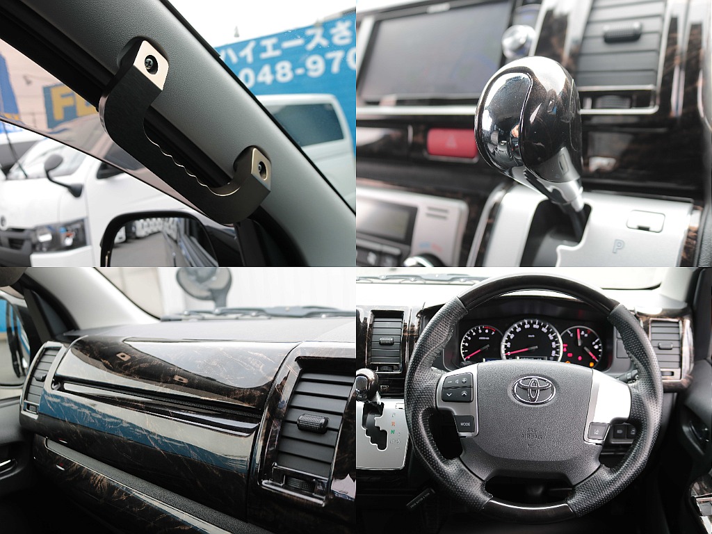 マホガニー調インテリアパネルセットで車内を豪華に☆