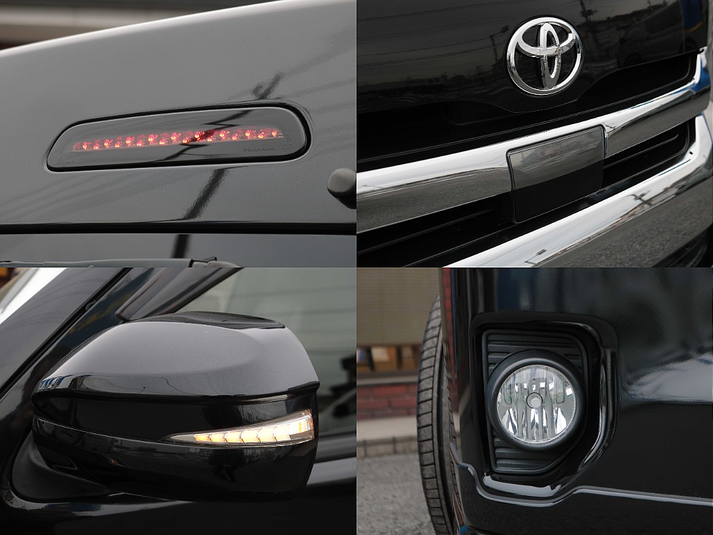 ドアミラーウィンカーやLEDフォグランプ装備済み☆