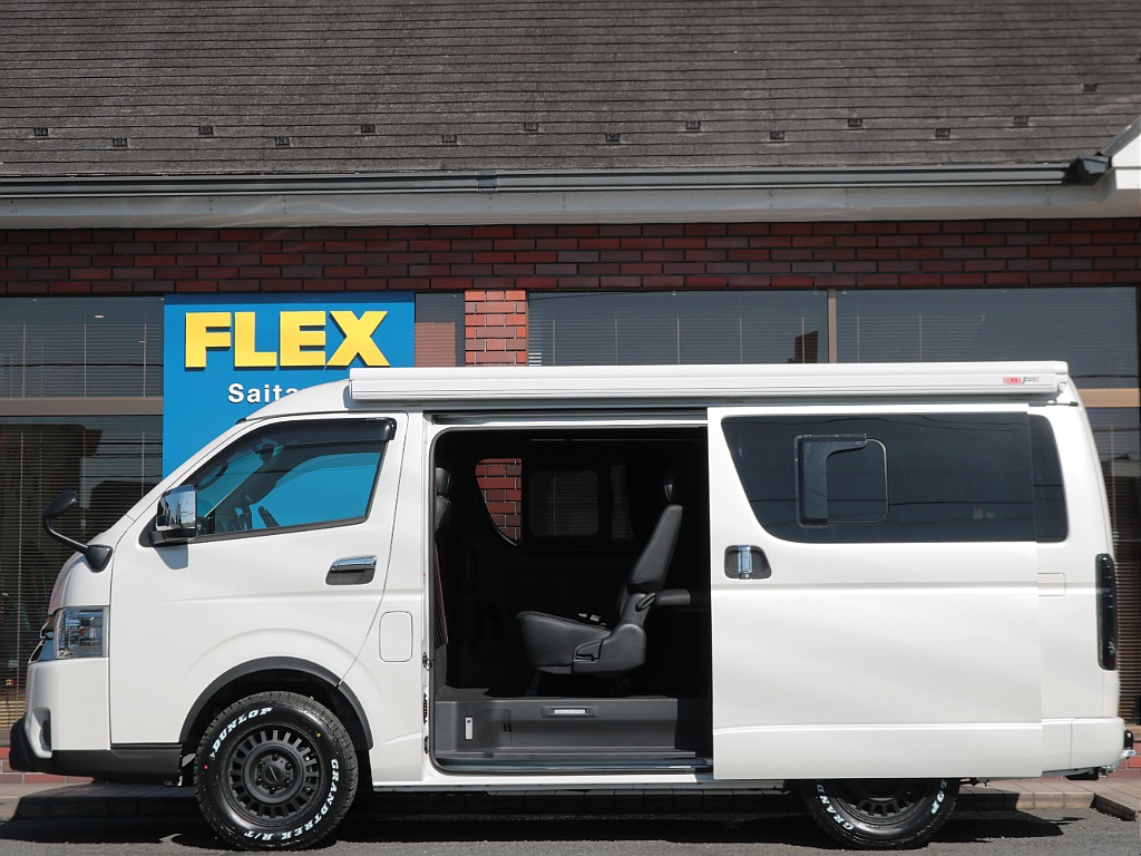 広々とした開口部で乗り降りも楽々☆