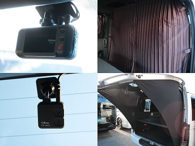 前後ドライブレコーダーやアイズブロッカー装備済み☆