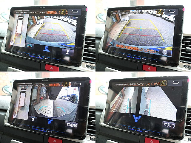 パノラミックビューモニターも大画面でご覧いただけます☆