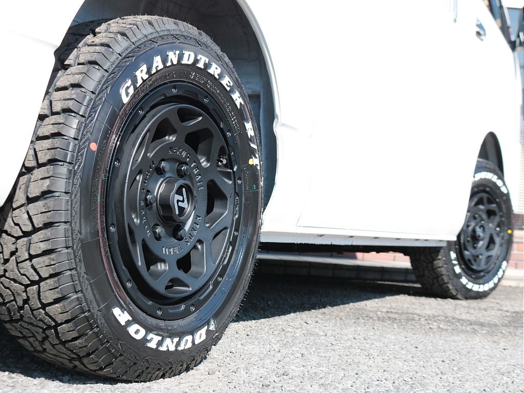 NT-1 16インチアルミホイール×グラントレックR/Tタイヤ☆