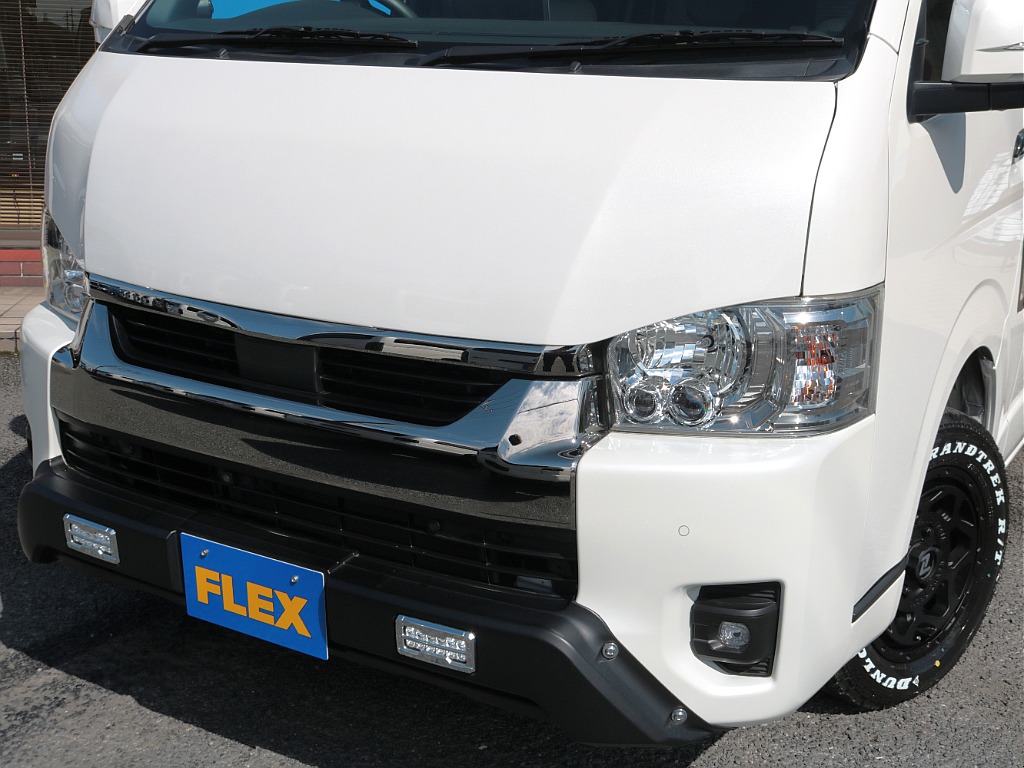 バッドフェイスボンネット＆デイライト付フロントスポイラー☆