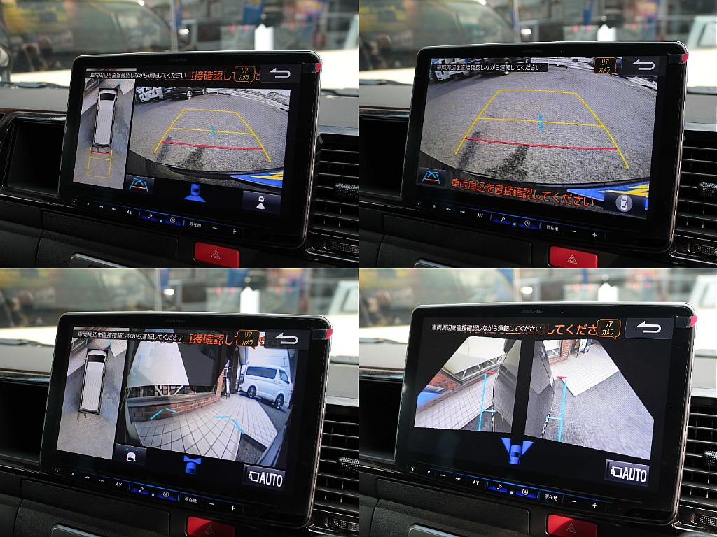 パノラミックビューモニターも大画面でご覧いただけます☆