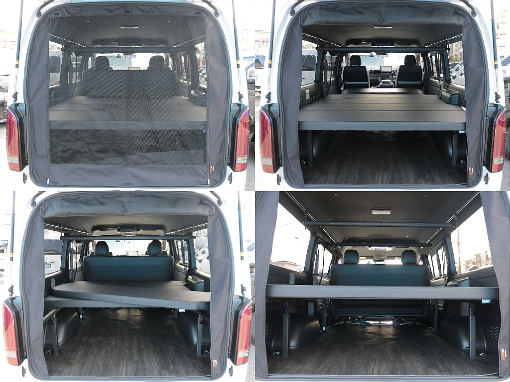 5段階高さ調整可能ベットキット＆防虫ネット装着済み☆