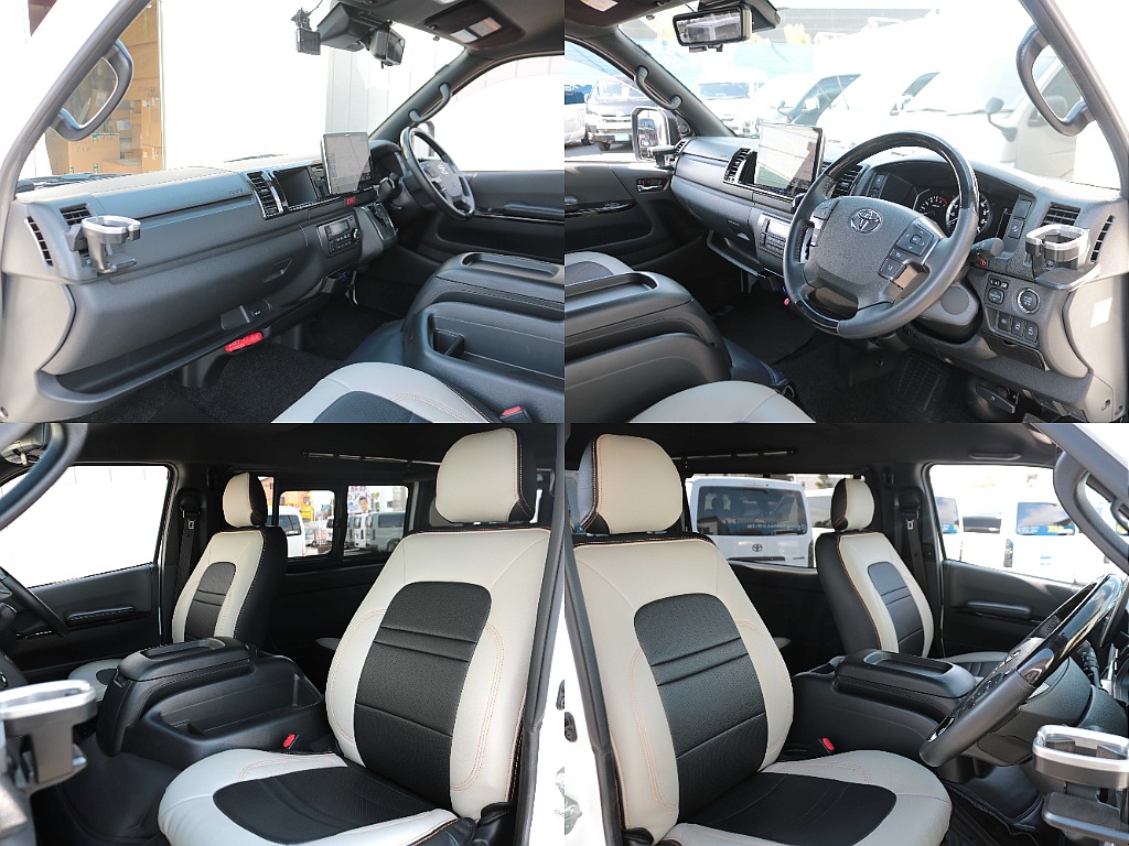 ダークプライムⅡ専用内装＆全席シートカバー装着済み☆