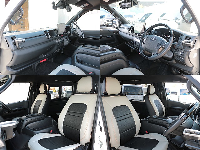 ダークプライムⅡ専用内装＆全席シートカバー装着済み☆