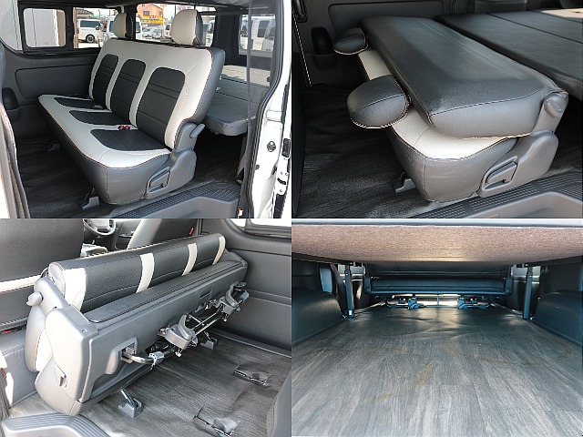 可倒式2列目シート＆CFカーゴマット装備済み☆