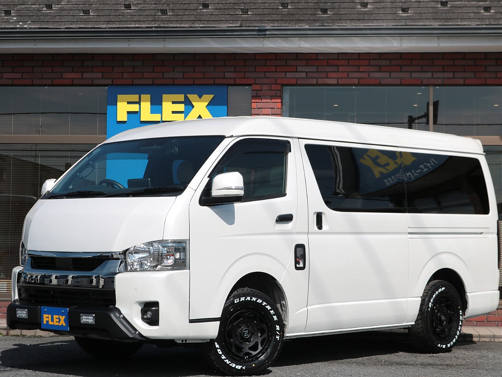 【厳選中古車】令和4年ワイドバンガソリン4WD！BIG-X！12.8フリップ！車中泊ベットキット！足回り強化！即納車可能！【全国ご納車OK】
