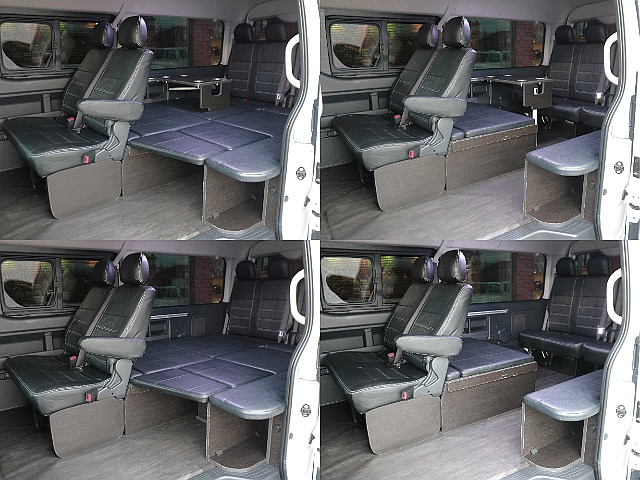 多彩なシートアレンジが可能です☆