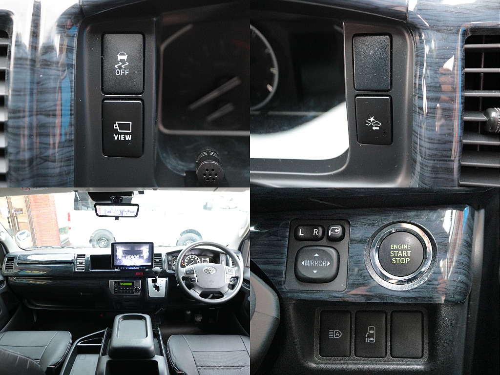 黒木目インテリアパネル装着で内装をおしゃれに☆