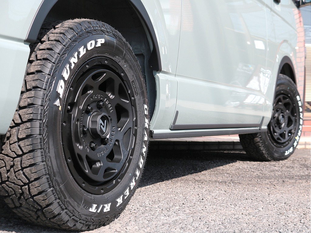 NT-1 16インチアルミホイール×グラントレックR/Tタイヤ☆