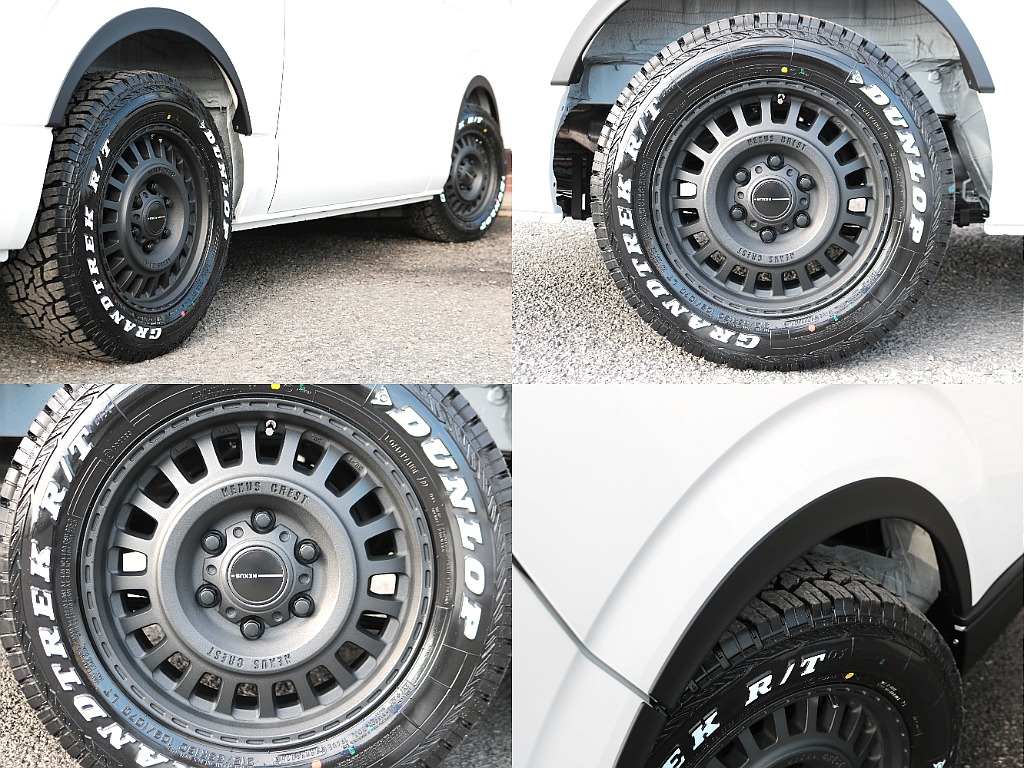 NC-1 16インチアルミホイール×グラントレックR/Tタイヤ☆