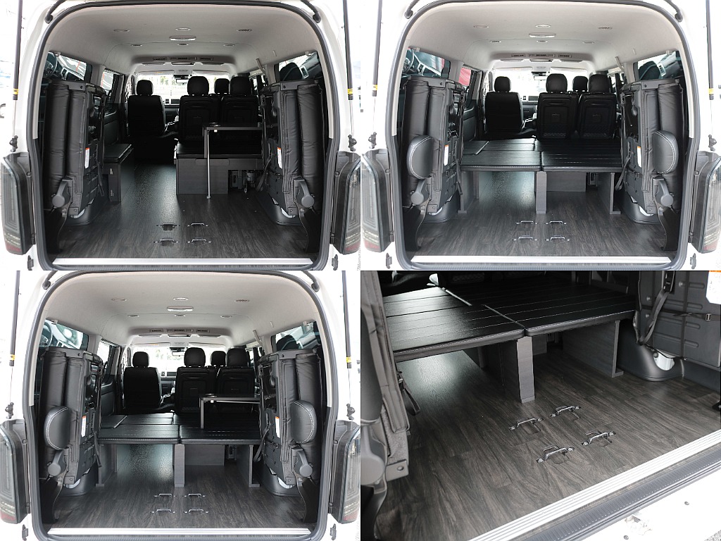 多彩なシートアレンジが可能☆