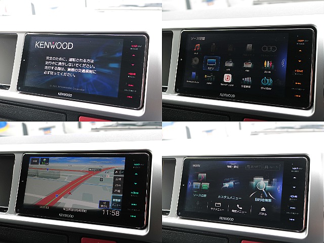 KENWOODフルセグ7インチナビ☆