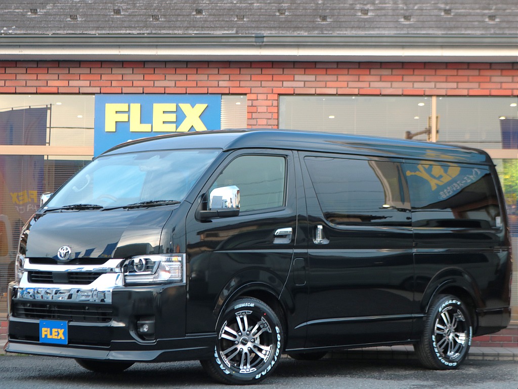 【希少在庫】ガソリン2WD！ワゴンGL！FLEX内装架装Ver1！１２インチフリップダウンモニター！