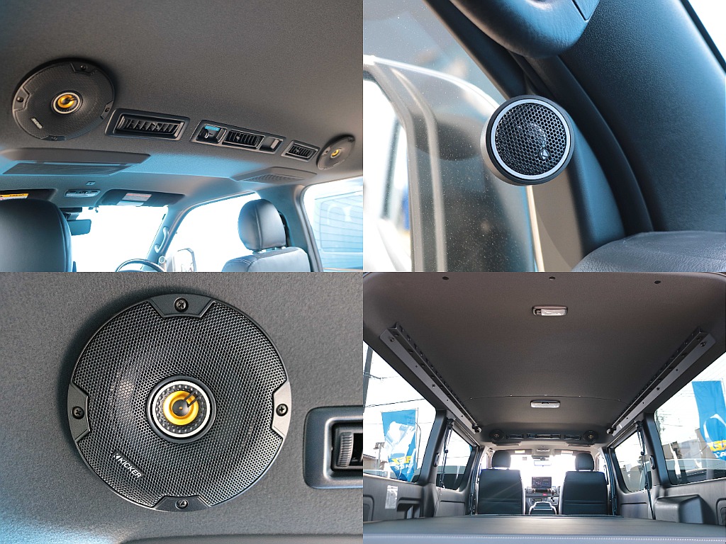 KICKERツイーター＆KICKERルーフスピーカー装備済み☆