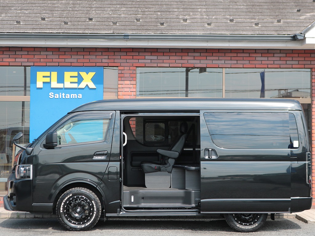 広々とした開口部により乗り降りが楽々☆