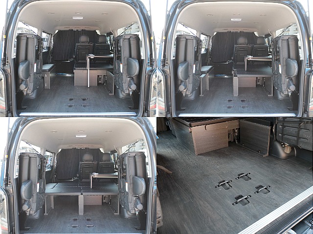 多彩なシートアレンジが可能です☆