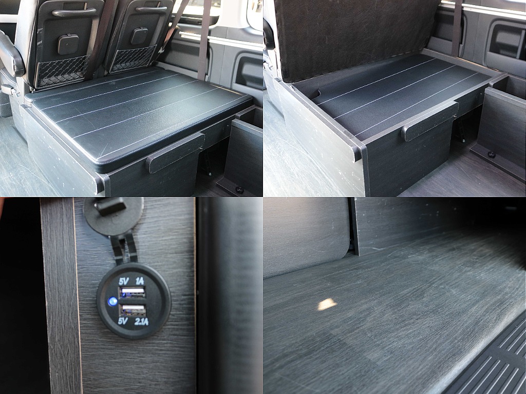 テーブルやベットマットは収納可能です☆