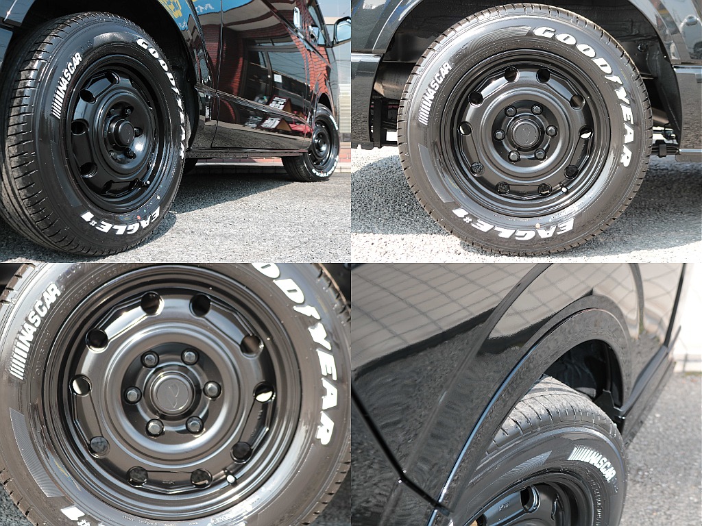 PAW 16インチアルミホイール×ナスカーホワイトレタータイヤ☆