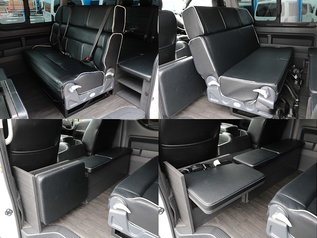 専用FASPシートでゆったり空間を実現☆