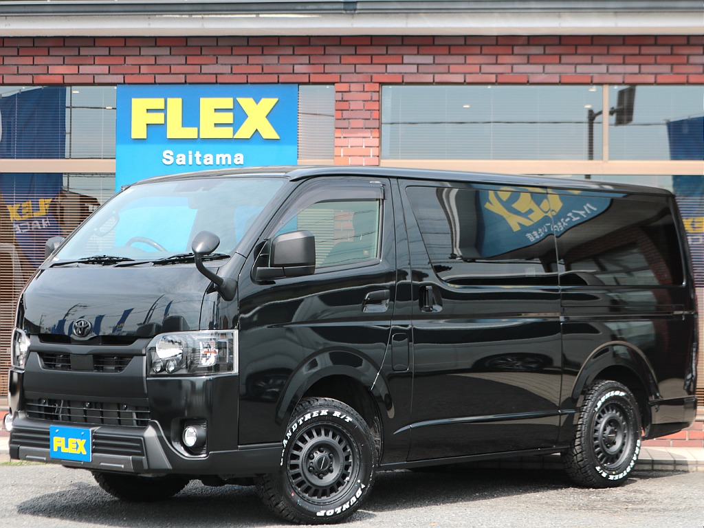 【厳選中古車】令和3年ディーゼル4WDバン！ブラックエディション！！車中泊ベットキット！FLEXカスタム！！【全国ご納車OK】