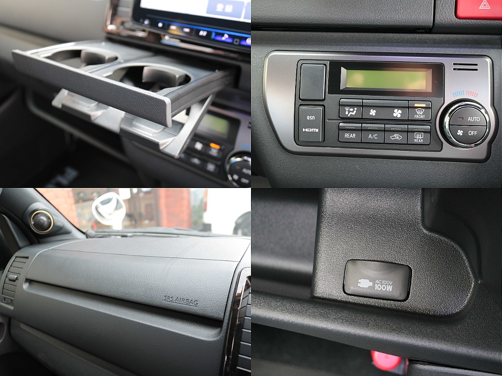 HDMIポートはエアコンパネルに増設済み☆