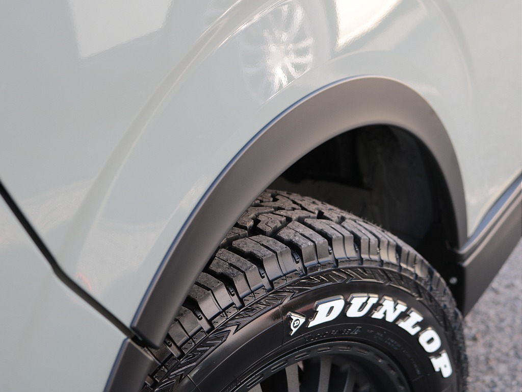 オリジナルマットブラックオーバーフェンダー☆