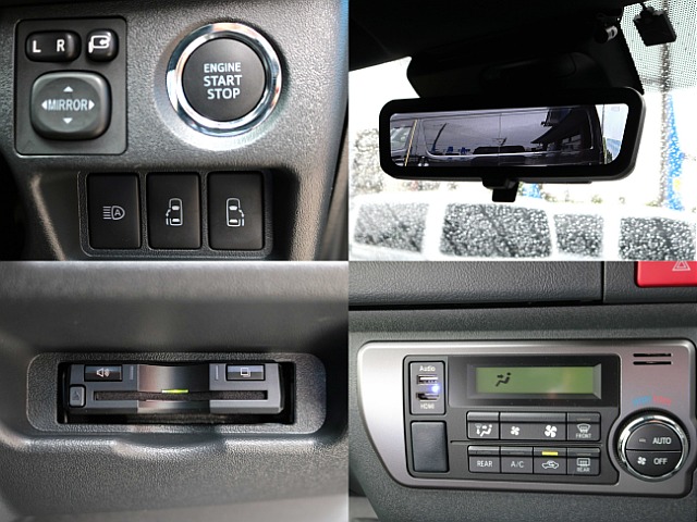 デジタルインナーミラーやプッシュスタート搭載済み☆