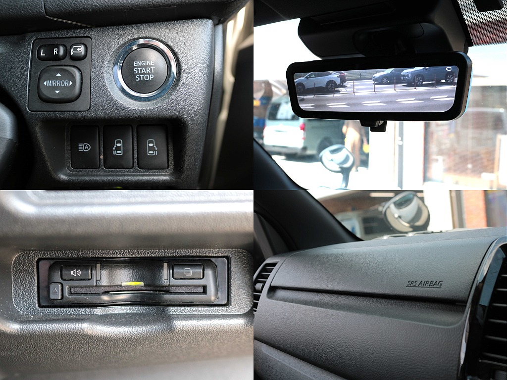 プッシュスタートやデジタルインナーミラー搭載済み☆