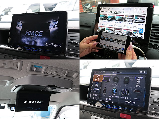 BIG-X11インチナビ＆12.8インチフリップダウンモニター☆
