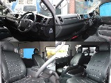 全席黒革調シートカバー☆