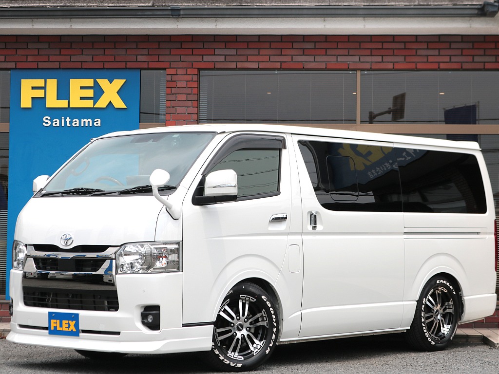 トヨタ&nbsp;ハイエースバン&nbsp;5D2.8DTスーパーGLダークプライムⅡロング&nbsp;【厳選中古車】BIG-X１１インチナビ&nbsp;埼玉県