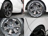アーバングランデ17インチアルミホイール×ナスカーホワイトレター☆