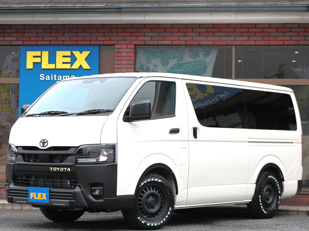 【希少新車】ディーゼル2WD！車中泊ベットキット！内外装FLEXカスタム！【全国ご納車ＯＫ】
