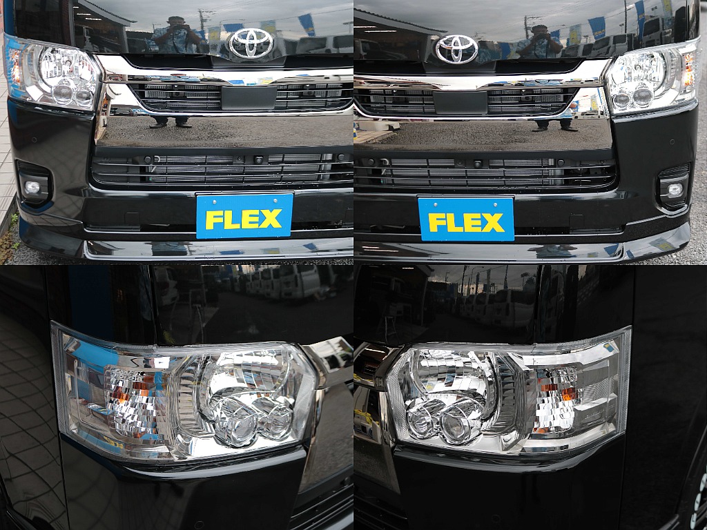 LEDヘッドランプ×ダークプライムⅡ専用グリル☆