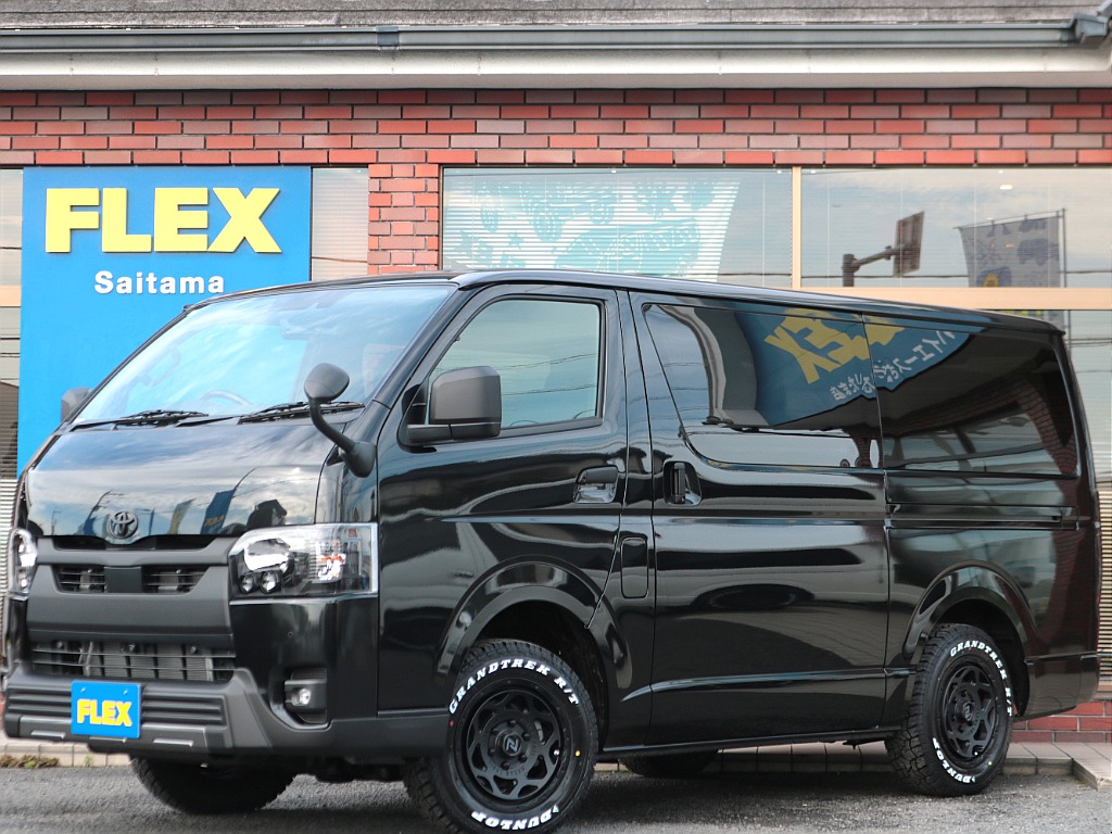 【厳選中古車】令和8年ディーゼル4WDバン！ブラックエディション！BIG-X１１インチメカレスナビ！！FLEXカスタム！！【全国ご納車OK】