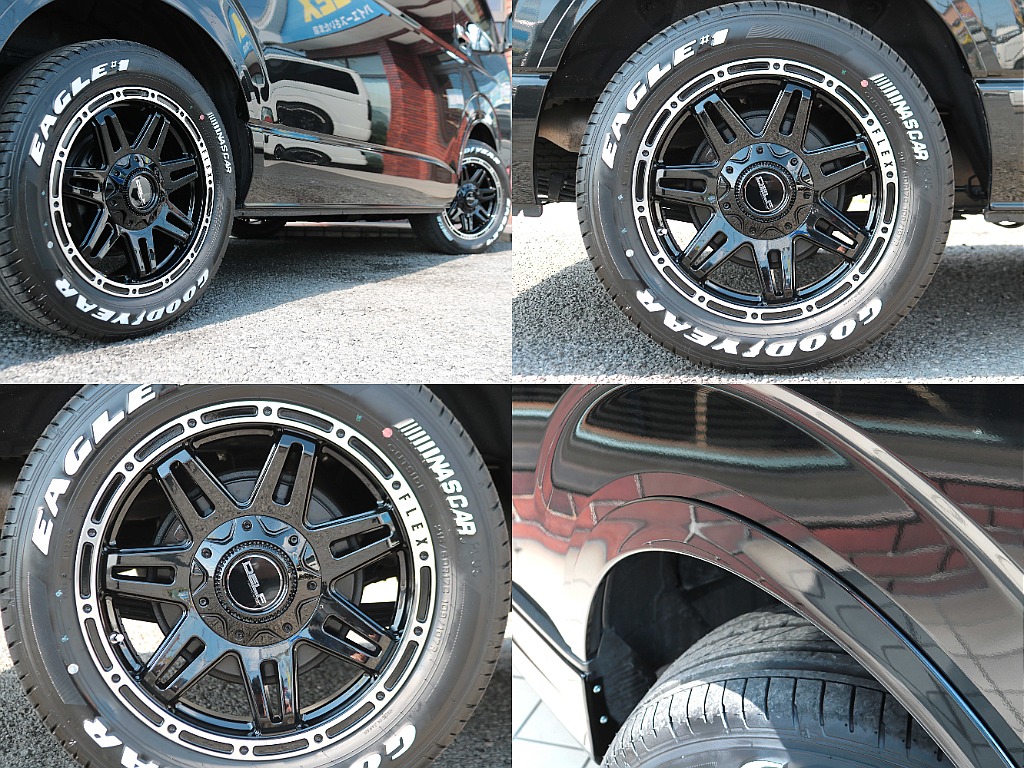 Delf04　17インチ×ナスカーホワイトレター☆
