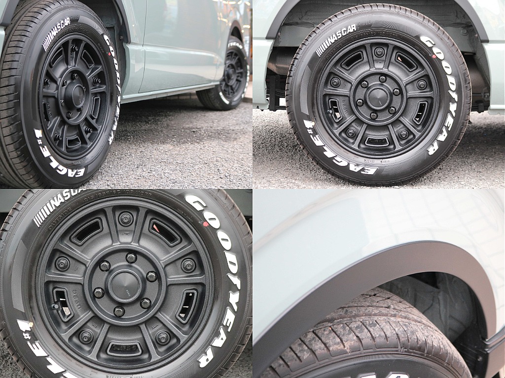 DEAN　BJメキシカン16インチアルミホイール×ナスカーホワイトレター☆